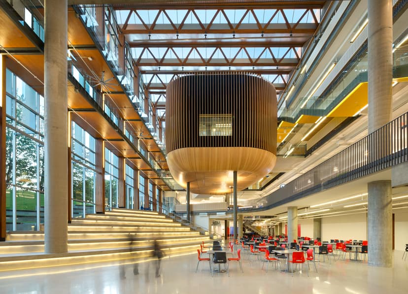 UBC Nest interior
